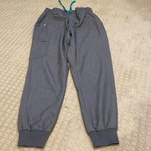 Figs High Waisted Jogger Scrubs Size Small Petite